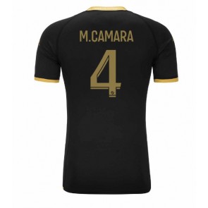 AS Monaco Mohamed Camara #4 Udebanetrøje 2023-24 Kort ærmer